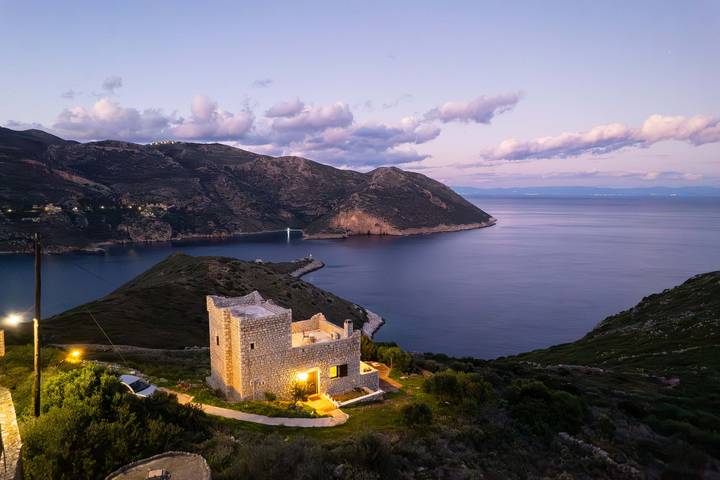 Villa per 4 persone, con balcone/terrazza, adatto a famiglie con bambini in Mani