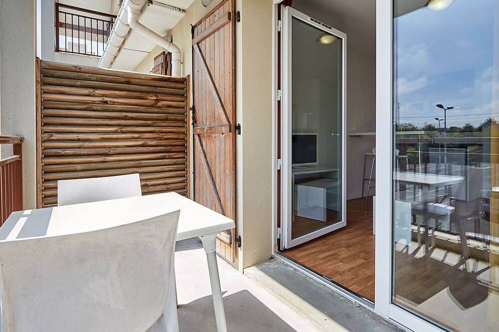 Appartement entier, Super endroit! Studio Cosy avec Terrasse ou Balcon in Auberville, Région de Lisieux