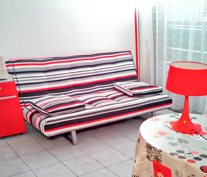 Gîte pour 4 personnes, avec balcon dans Plage Maillol - 3