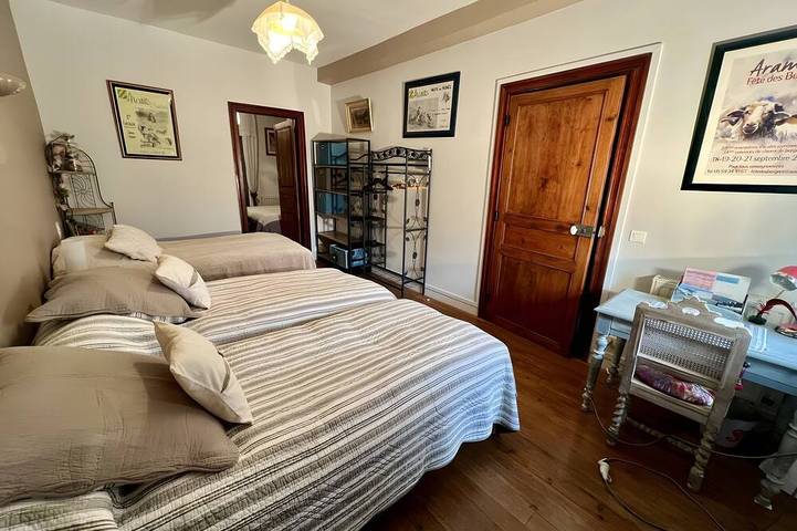 Location de vacances pour 5 personnes, avec jardin et balcon à Aramits - 4
