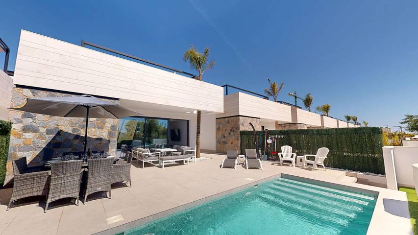 Chalet para 10 personas, con jardín y terraza en Provincia de Murcia