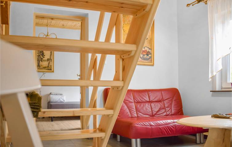 Ferienhaus für 6 Personen mit Seeblick in Nowe Warpno, Stettiner Haff