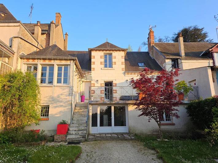 Location de vacances pour 6 personnes, avec Terrasse ainsi que Jardin et Vue à Chaumont-sur-Loire