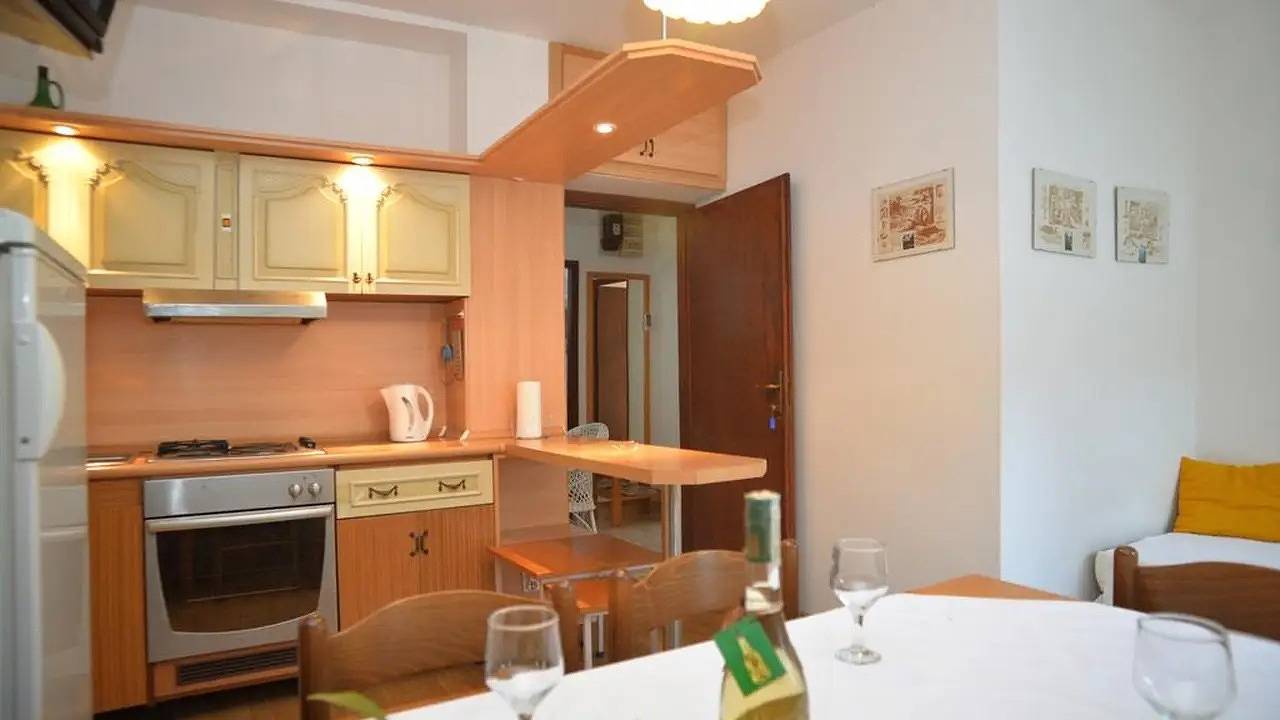 Cały apartament wypoczynkowy, Apartament wakacyjny dla 4 osób z taras in Vodice, Żupania szybenicko-knińska
