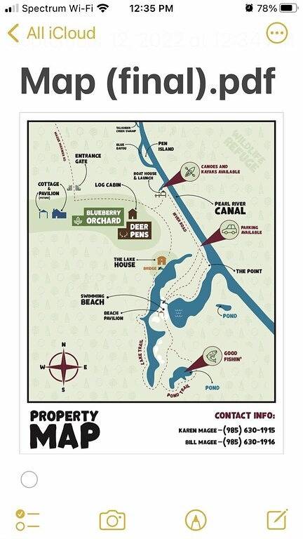 Abgelegene 3-Zimmer-Hütte auf dem Bauernhof in St. Tammany Parish