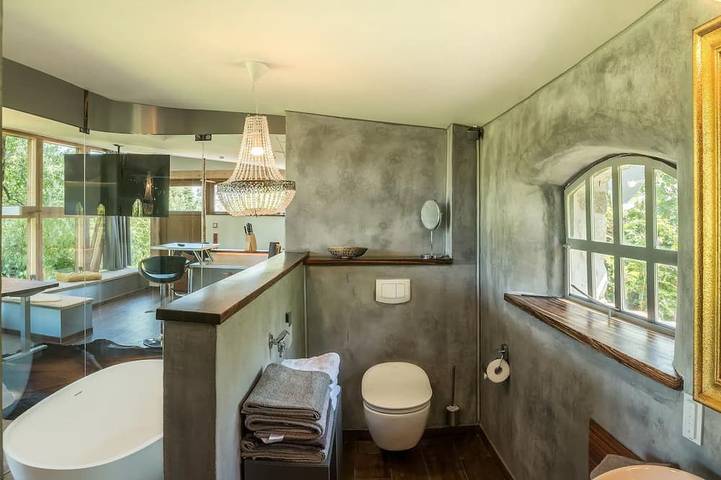 Ganze Wohnung, Fachwerkloft am Bodden mit Garten und Teich in Buschvitz, Bergen auf Rügen und Umgebung