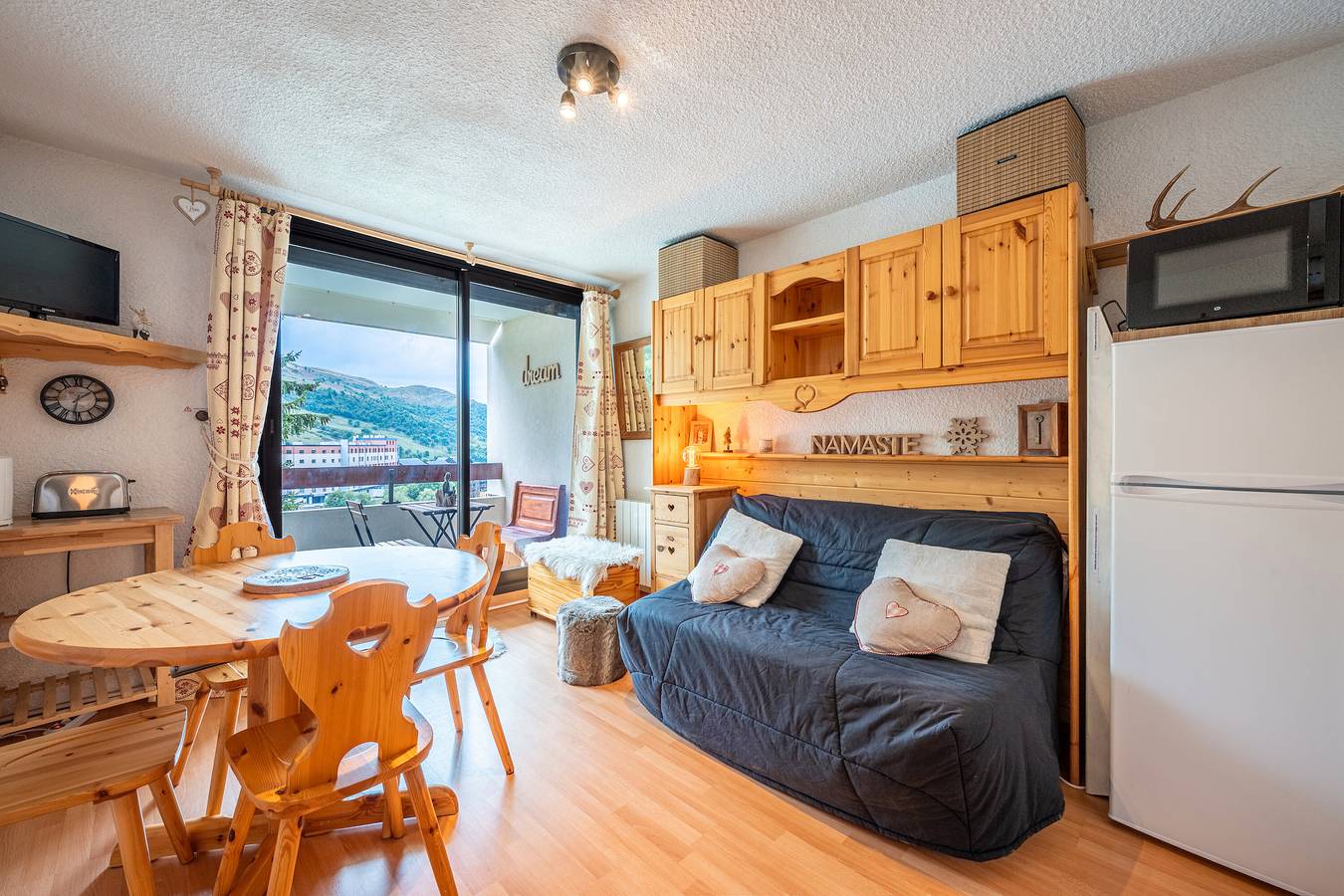 Ganze Wohnung, Studio für 4 Pers. Saint-François Longchamp 1650 – direkt an den Pisten, im Zentrum der Station. in Montgellafrey, Le Grand Domaine