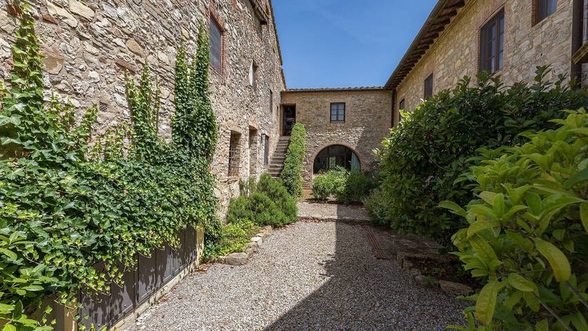 Appartamento per 4 persone, con piscina in Gaiole in Chianti