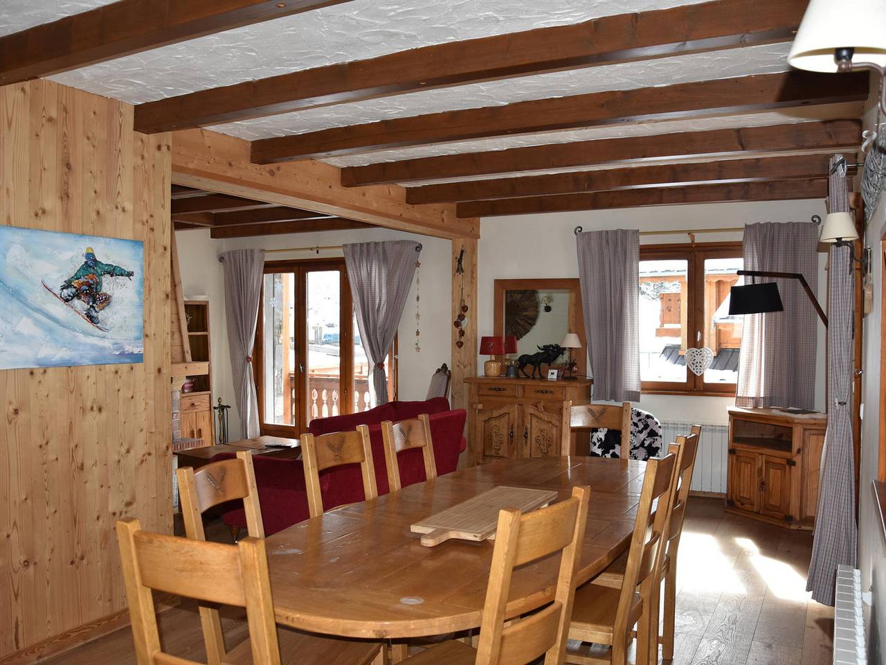 Chalet 5 pièces lumineux près des pistes, 10 personnes in Pralognan-la-Vanoise, Parc National de la Vanoise