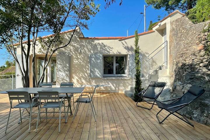 Ferienhaus für 4 Personen, mit Garten und Ausblick sowie Seeblick in Frankreich - 2