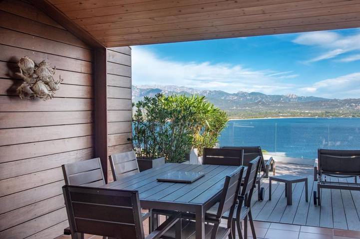 Villa pour 4 personnes, avec piscine et jardin ainsi que terrasse et vue en Corse - 4