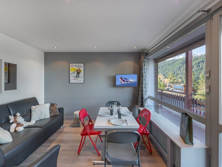 Studio entier, Appartement centre Courchevel avec accès pistes, garage et Wifi in Saint-Bon-Tarentaise, Courchevel