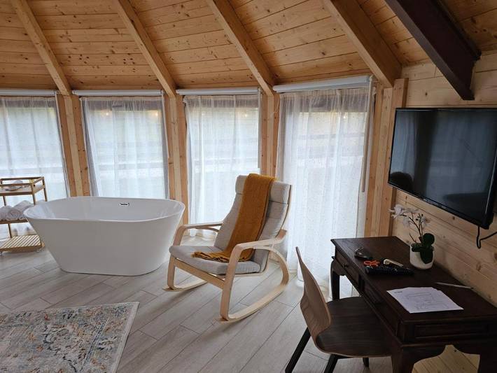 Bungalow für 2 Personen, mit Ausblick und Garten in den Abruzzen - 4