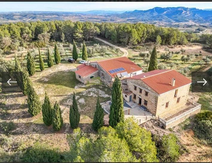 Casa rural para 10 personas, con vistas y terraza, Se admiten mascotas en Terra Alta - 2