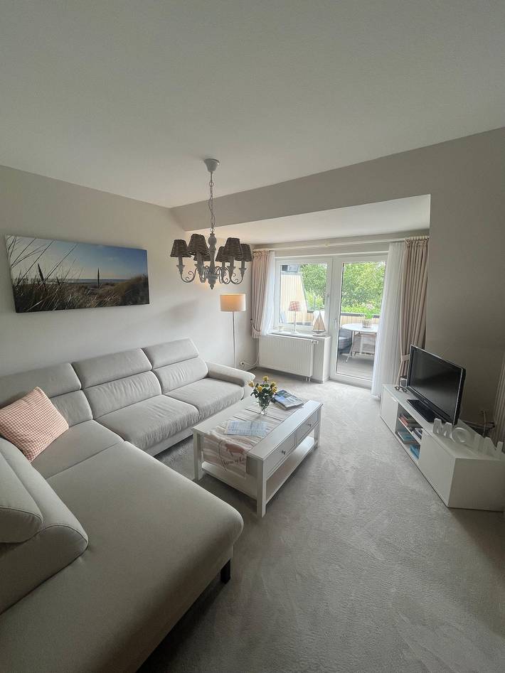 Ferienwohnung für 4 Personen, mit Garten und Balkon in Nieblum