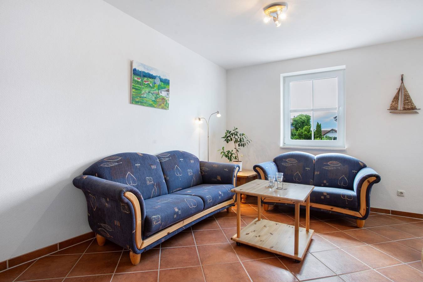 Ganze Wohnung, Haus"Seeadler"Ferienwohnung 9 mit Gemeinschaftsterrasse und Wlan in Ostseebad Koserow, Koserow