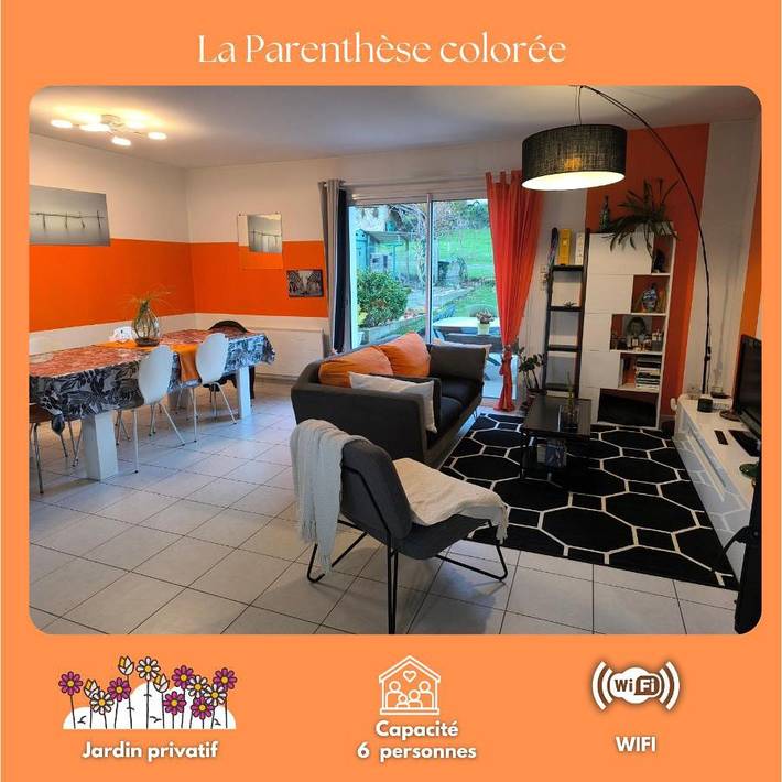 Maison de vacances pour 5 personnes, avec jardin