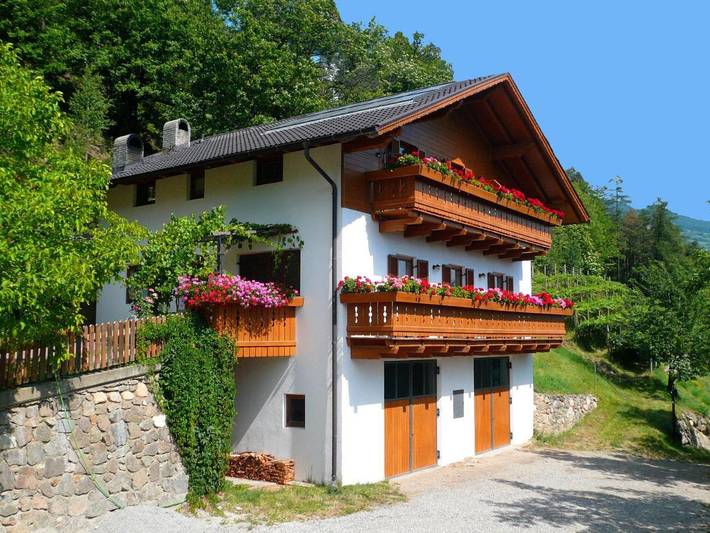 Ferienwohnung für 2 Personen, mit Ausblick und Garten