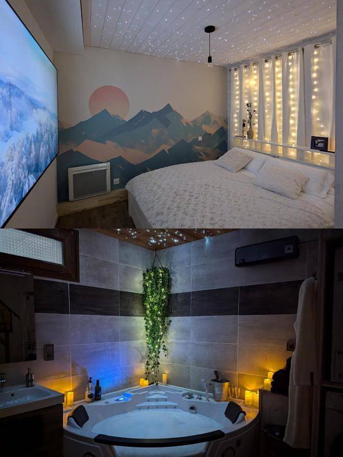 Appartement de vacances pour 2 personnes, avec vue et jardin