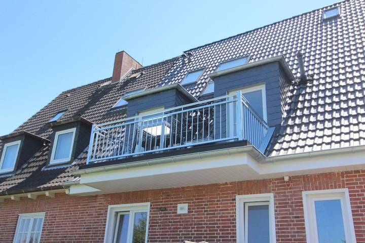 Ferienwohnung für 4 Personen, mit Balkon und Garten auf Langeoog