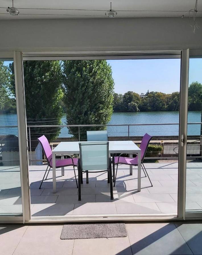Appartement de vacances pour 5 personnes, avec Balcon ainsi que Terrasse et Vue
