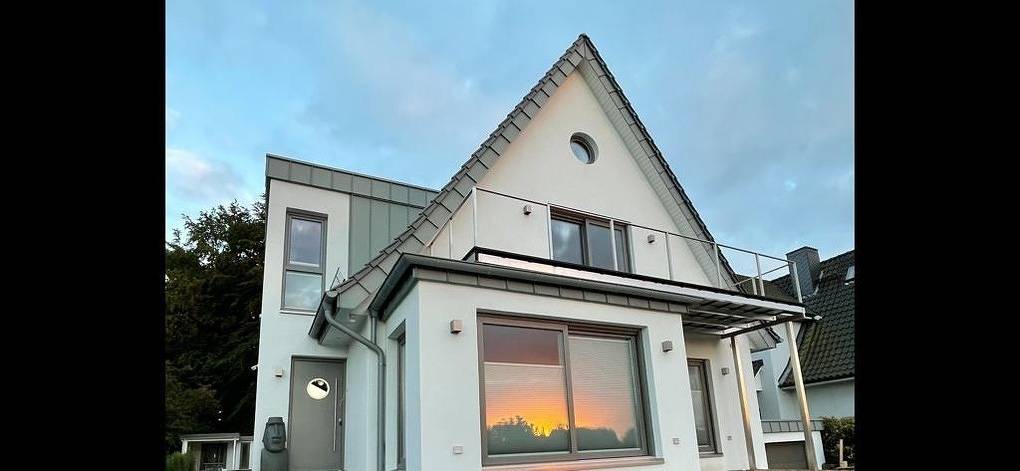 Ferienwohnung für 2 Personen, mit Balkon und Ausblick am Nord-Ostsee-Kanal
