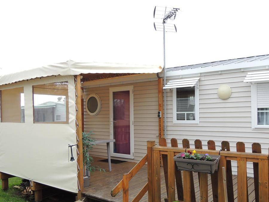 Camping de Prigny - Mobilhome 4 personas - Confort 2 habitaciones 4 pers. in Les Moutiers-en-Retz, Côte de Jade