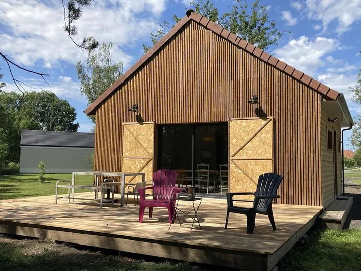 Casa de vacaciones para 5 personas, con vistas y terraza además de vistas al lago y jardín - 1