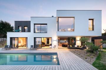 Cottage pour 8 personnes, avec jacuzzi et jardin dans Plage de Pen-Guen