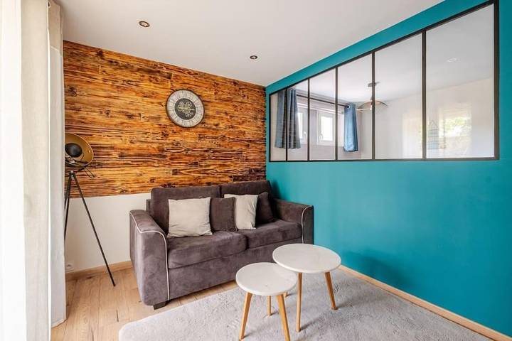 Appartement de vacances pour 4 personnes, avec jardin