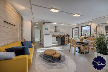 Gîte pour 4 personnes, avec jardin dans Golf Club du Lac d'Annecy