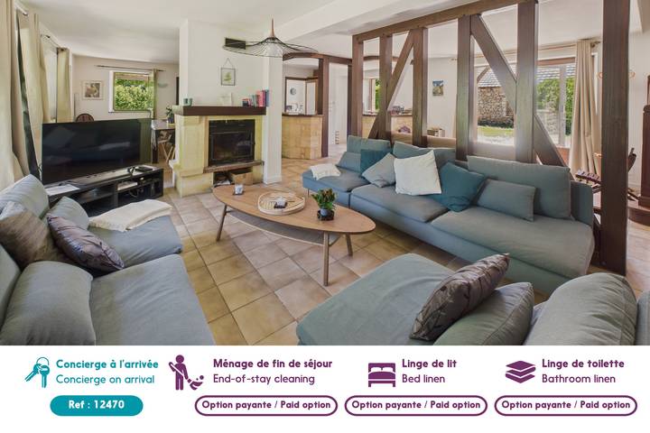 Location de vacances pour 12 personnes, avec terrasse et jardin à Peyzac-le-Moustier - 3