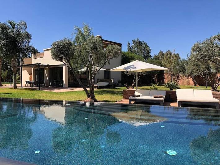Villa voor 4 personen, with kinderzwembad and uitzicht as well as tuin and zwembad in Marokko