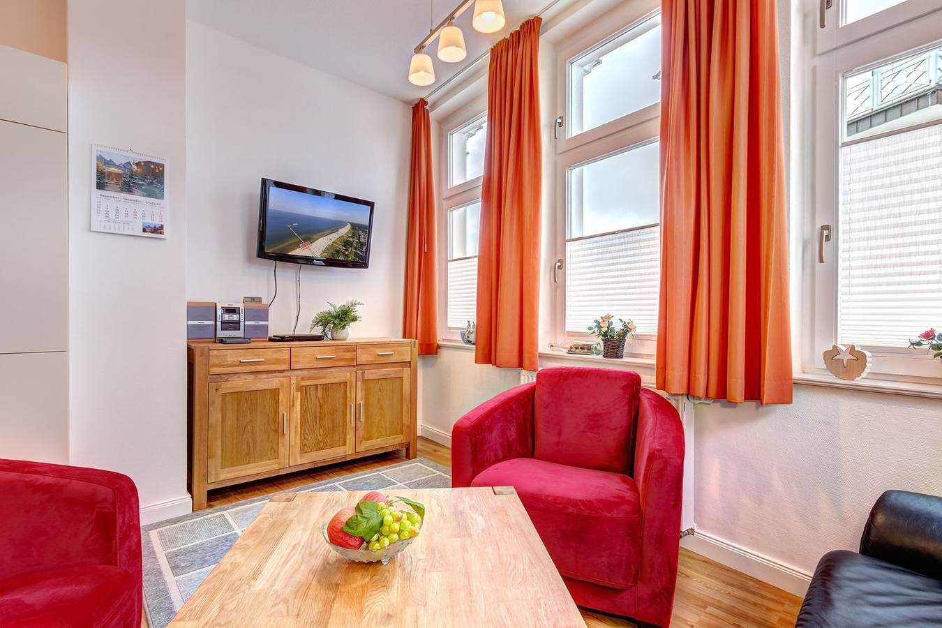 Appartement entier, Haus Meerblick, Whg. 12 mit Meerblick & 4 Schlafmöglichkeiten in Ahlbeck in Drei Kaiserbäder, Heringsdorf
