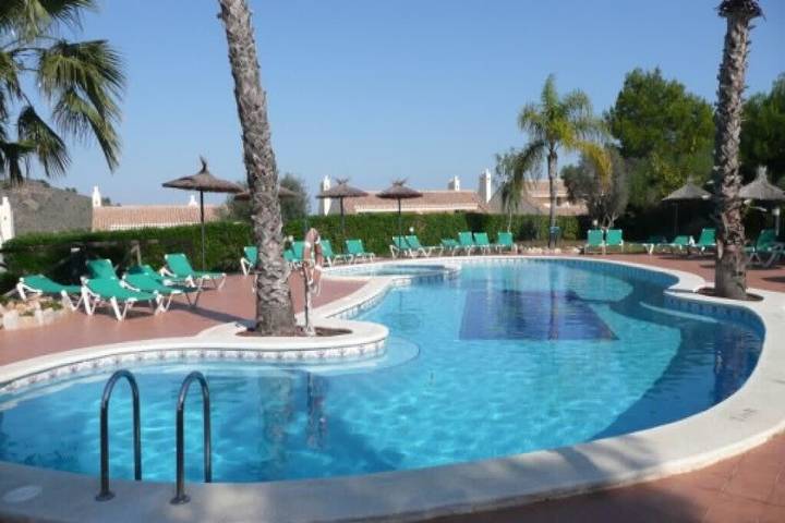 Apartamento entero, Apartamento de vacaciones para 6 personas con jardín in Atamaría, Cartagena