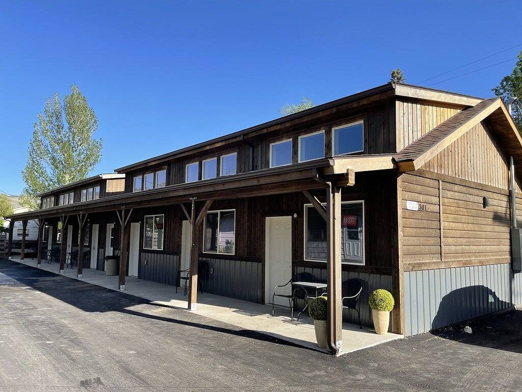 Ganze Wohnung, Corral Villas
Deluxe studios in the north entrance to Yellowstone in Gardiner, Absaroka Range