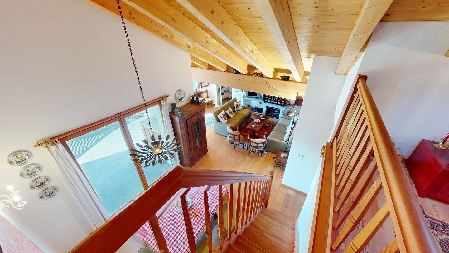 Ganze Wohnung, Ferienwohnung für 5 Personen mit Ausblick in Pontresina, Sankt Moritz