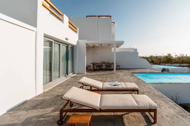 Villa für 6 Personen mit Pool in Plaka (Naxos), Naxos