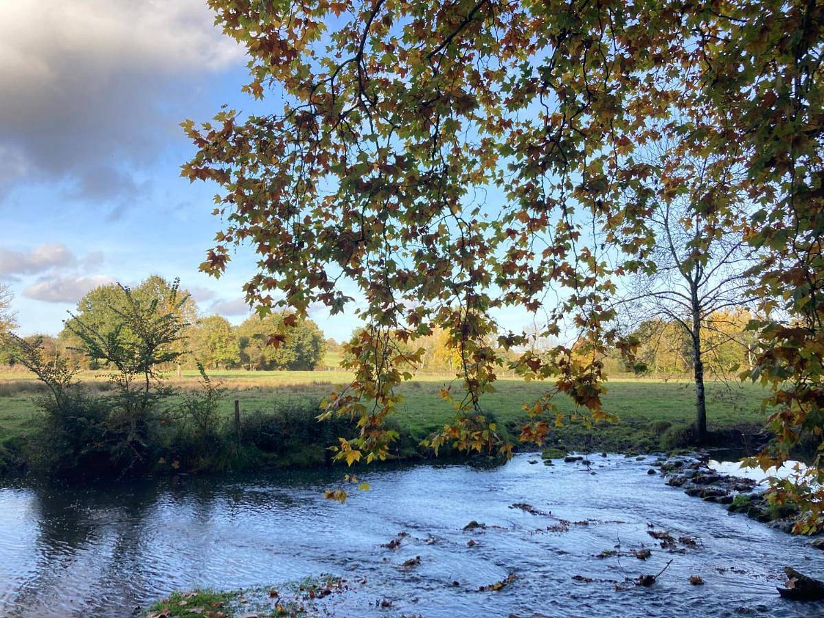 Gite en pleine campagne au bord de la rivière in Joussé, Vienne (France)