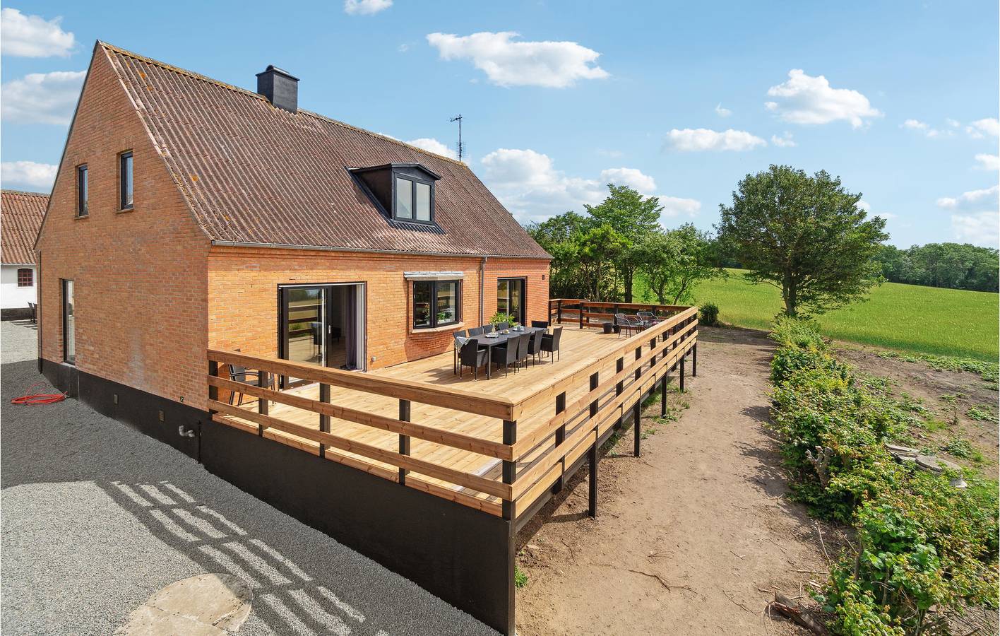 Feriehus for 10 personer med terrasse in Hasle, Bornholm