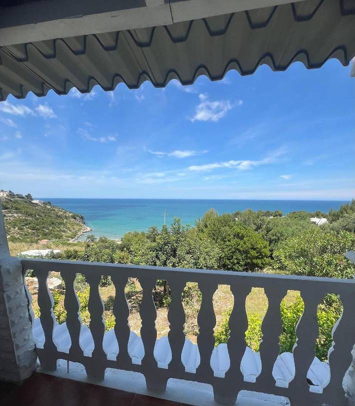 Appartamento per 4 persone, con Terrazza e Giardino nonché Panorama a Peschici