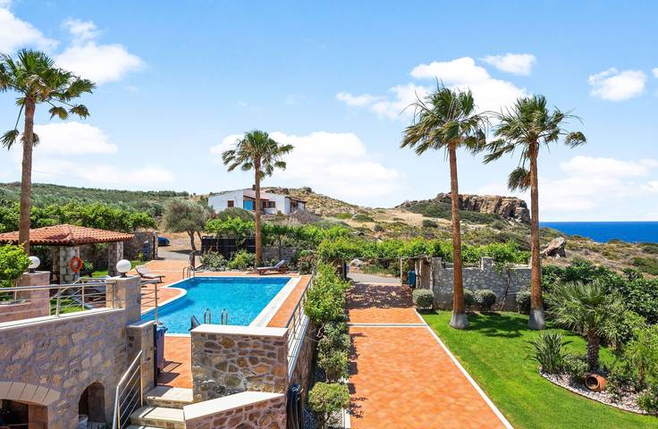 Villa pour 6 personnes avec piscine in Région de la Canée
