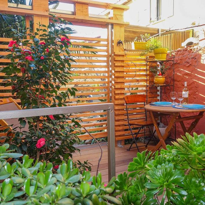 Maison de vacances pour 2 personnes, avec terrasse à Laroque-des-Albères