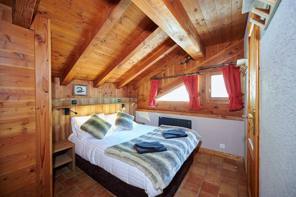 Berghütte-Elitär-Ensuite-Bergblick in Vanoise-Massiv