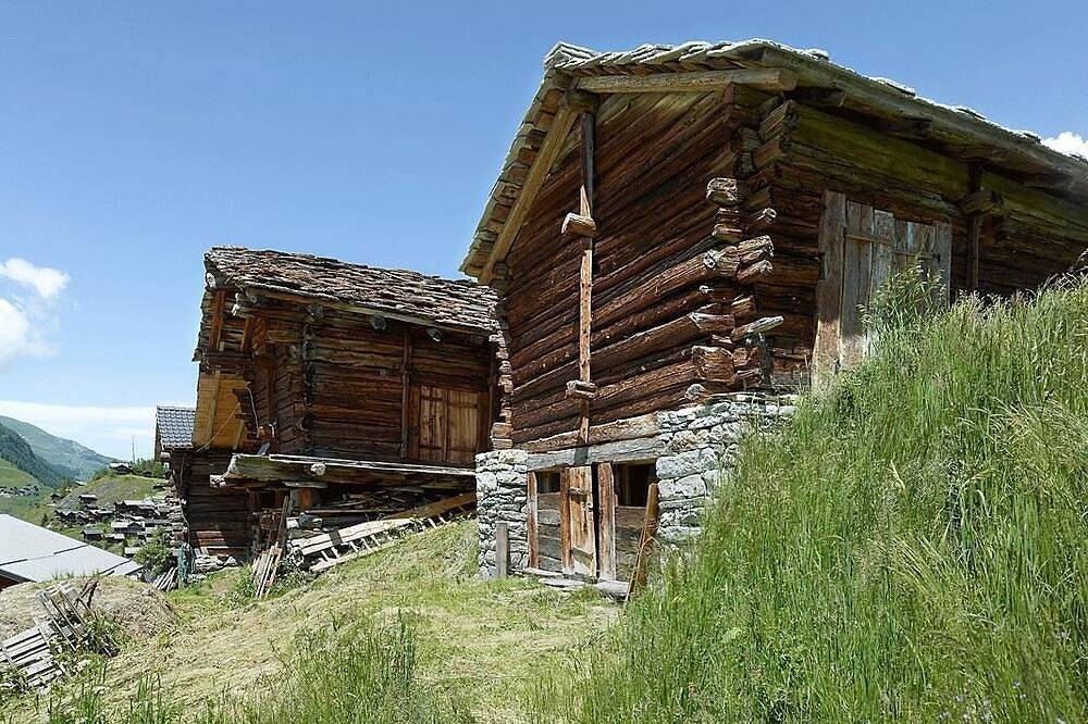 Ferienhaus La Forclaz Vs für 1 - 4 Personen mit 1 Schlafzimmer - Historisches Gebäude in Evolène, Walliser Alpen