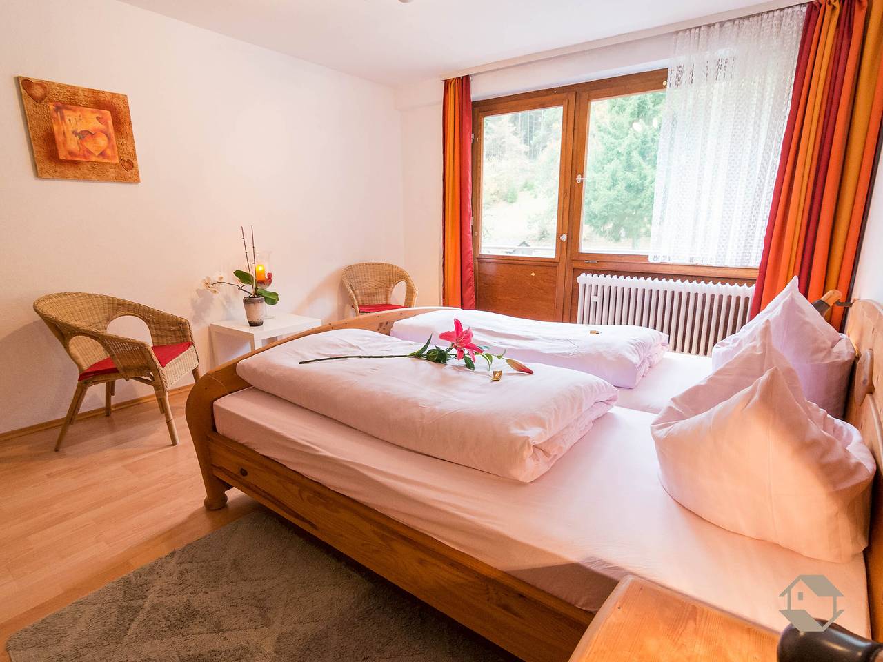 Ganze Wohnung, Ferienwohnung' mit gemeinsamer Terrasse, Balkon und Wi-Fi in Altensteig, Nordschwarzwald