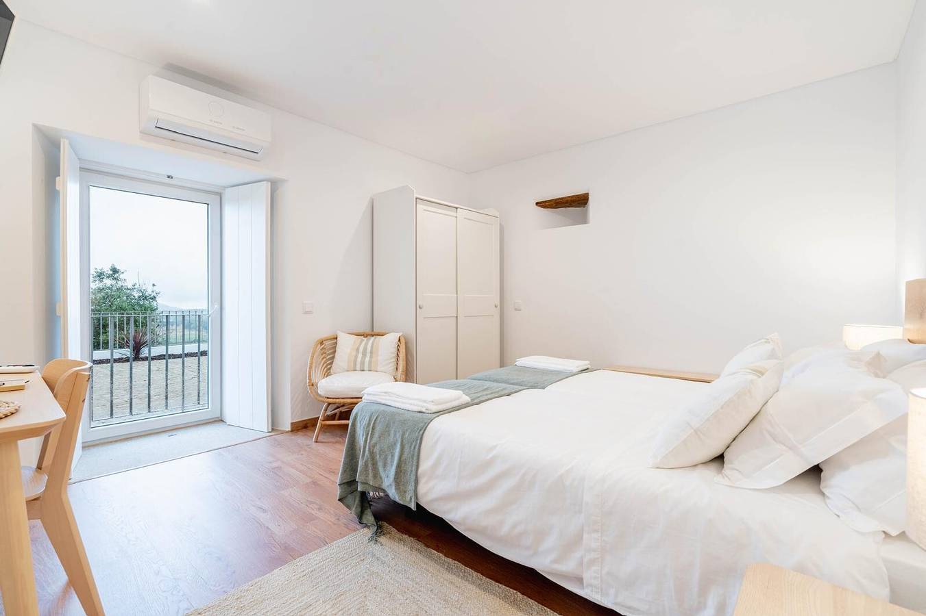 Kamer 'Familiar' met gedeeld zwembad, wifi en airconditioning in Fortios, Portalegre District