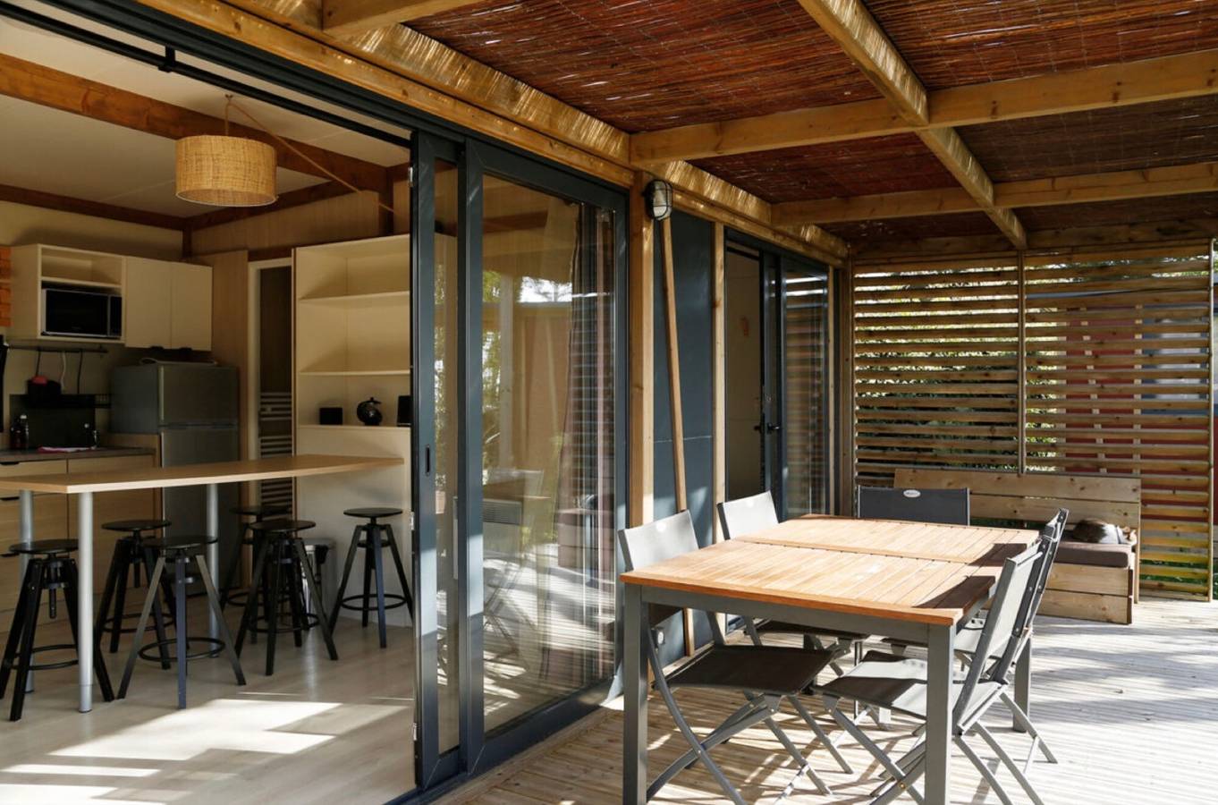 Chalet « 30m² Le phare d'Eckmühl » à Plouhinec, 500m de la plage, 5 personnes in Plouhinec (Finistère), Côte de Cornouaille