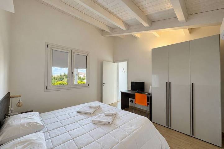 Bellissima villa per 2 persone con A/C, piscina, WIFI, TV, patio e vista panoramica in Mazzarino, Provincia di Caltanissetta