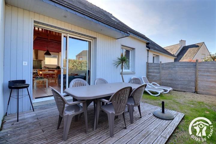 Gîte pour 6 personnes, avec jardin, animaux acceptés à Saint-Lunaire